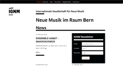 Desktop Screenshot of ignm-bern.ch