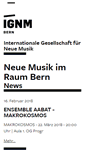 Mobile Screenshot of ignm-bern.ch